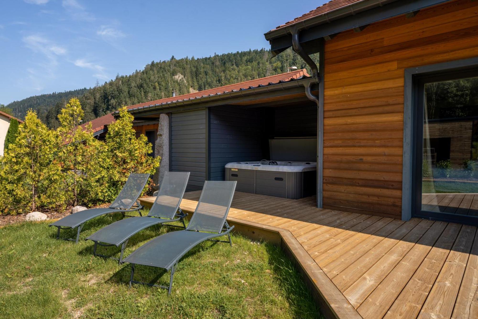 Chalet Nemesia Avec Spa A Gérardmer Exterior foto